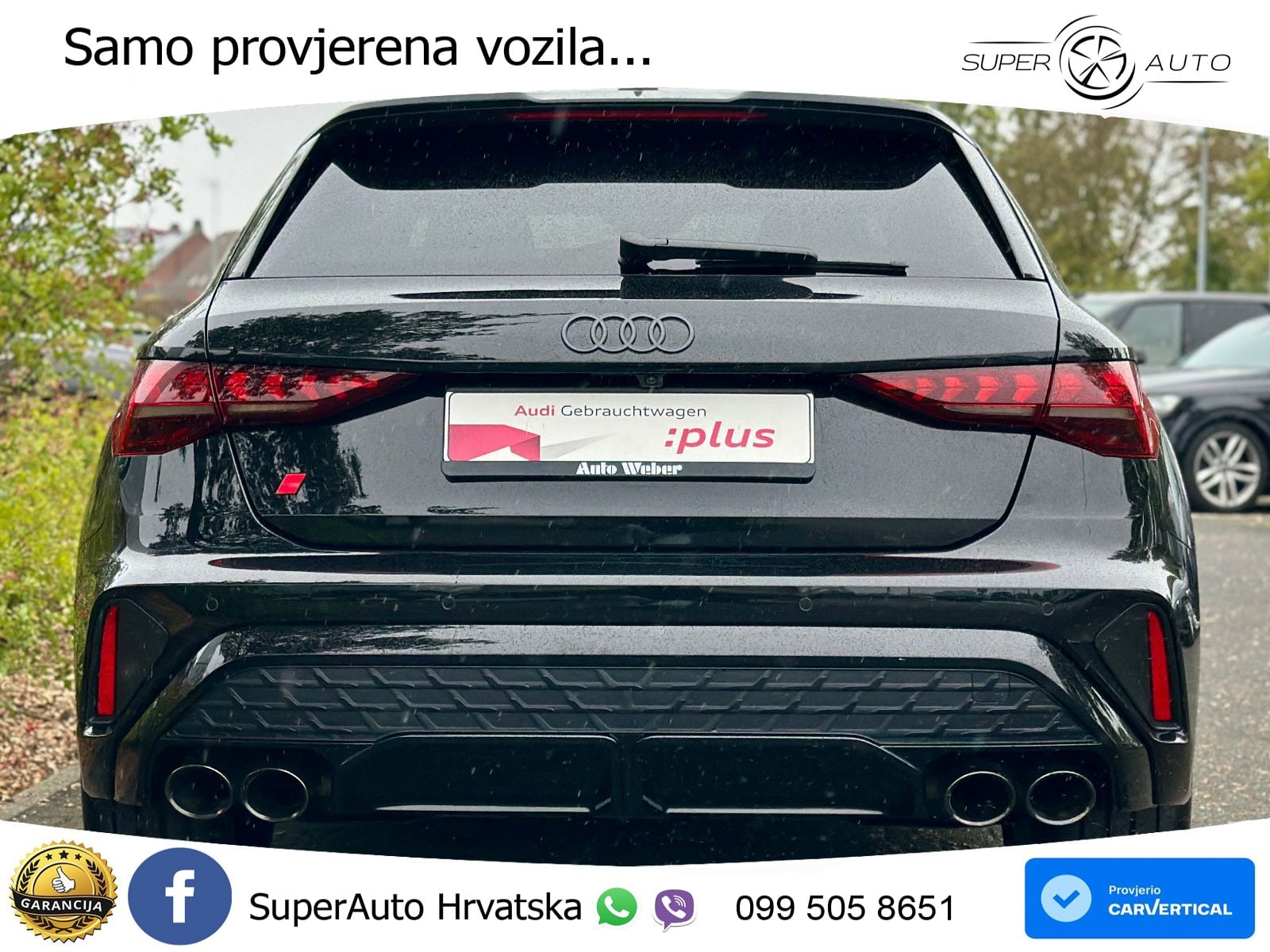 Audi S3 2.0 TFSI (333 KS) quattro S tronic LED+GR SJED+ACC