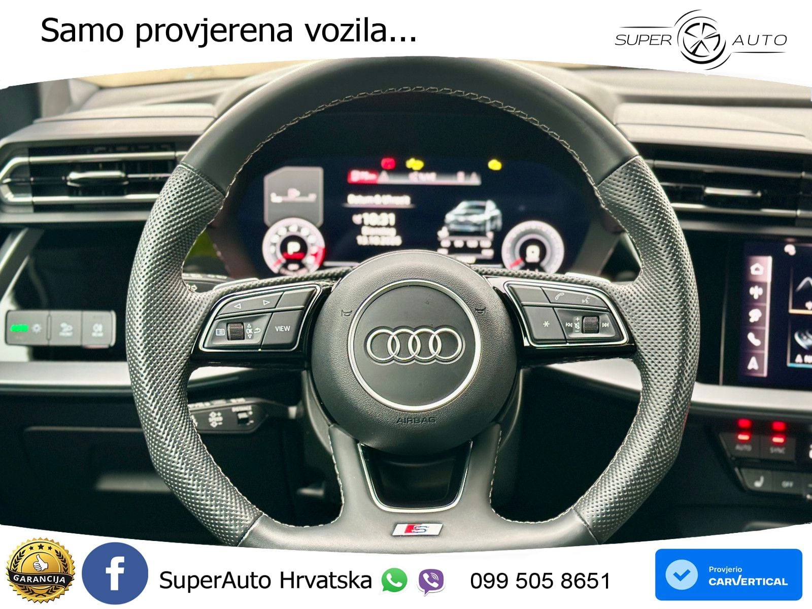 Audi S3 2.0 TFSI (333 KS) quattro S tronic LED+GR SJED+ACC
