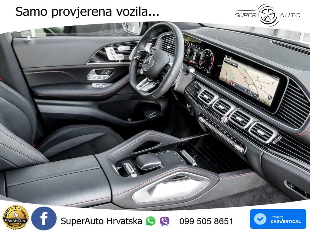 Mercedes AMG GLE 53 (435 KS) EQ Boost 4MATIC+ AMG SPEEDSHIFT TCT 9G ACC+GR SJED+360+PANO