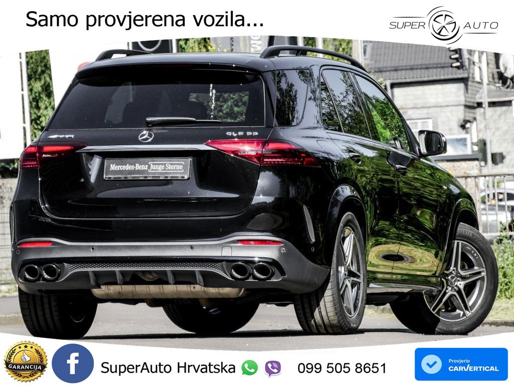 Mercedes AMG GLE 53 (435 KS) EQ Boost 4MATIC+ AMG SPEEDSHIFT TCT 9G ACC+GR SJED+360+PANO