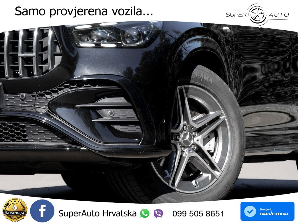 Mercedes AMG GLE 53 (435 KS) EQ Boost 4MATIC+ AMG SPEEDSHIFT TCT 9G ACC+GR SJED+360+PANO