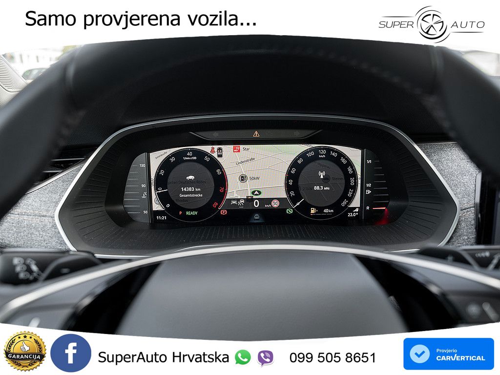 Škoda Octavia Combi 1.5 TSI (150 KS) DSG MATRIX+GR SJED+KAM