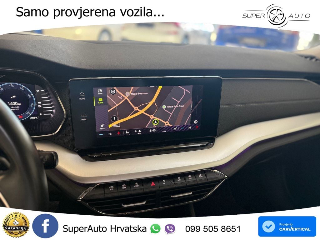 Škoda Octavia Combi 2.0 TDI (150 KS) DSG LED+GR SJED+ACC