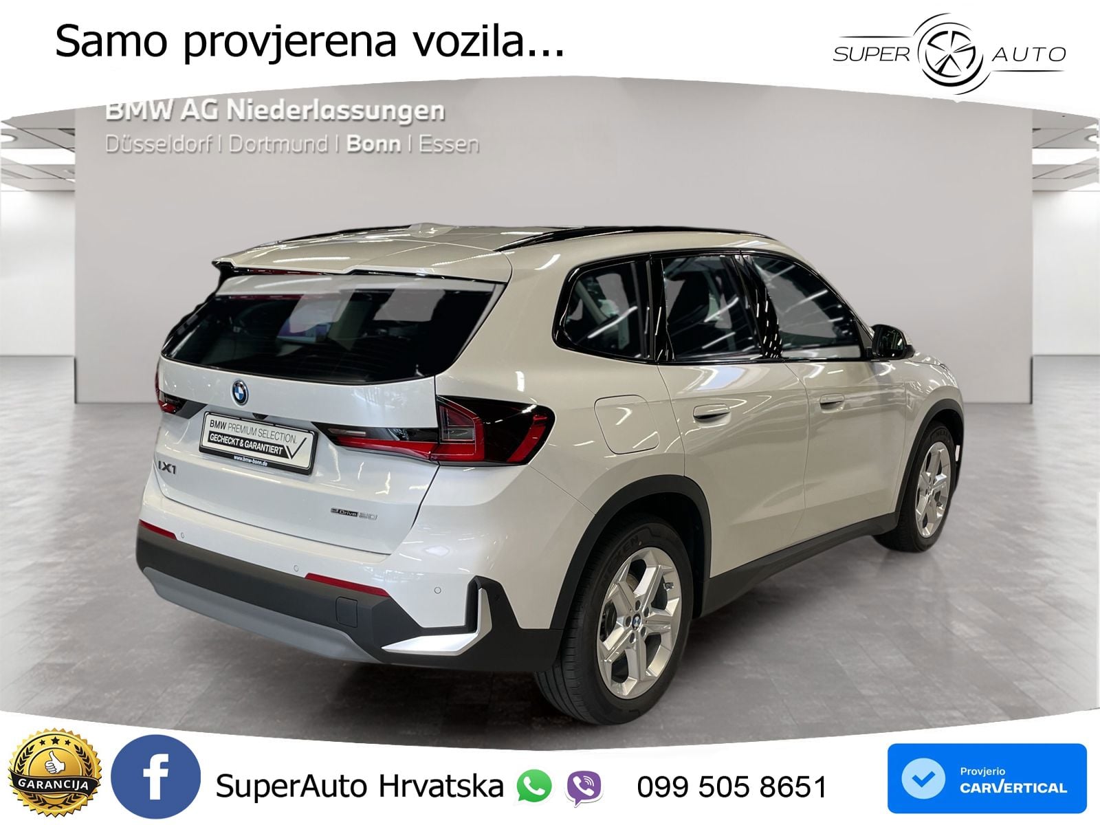 BMW iX1 66.5 kWh (204 KS) eDrive20