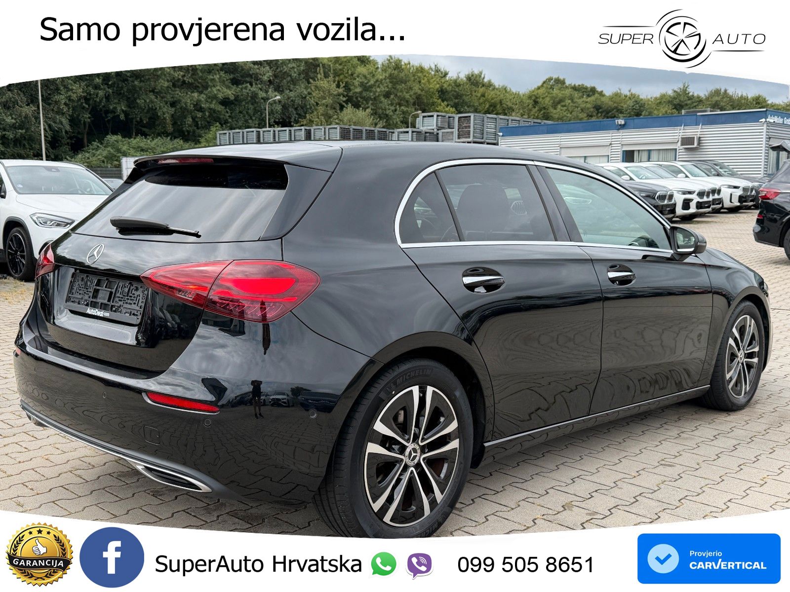 Mercedes-Benz A 180 7G-DCT LED+GR SJED+ACC