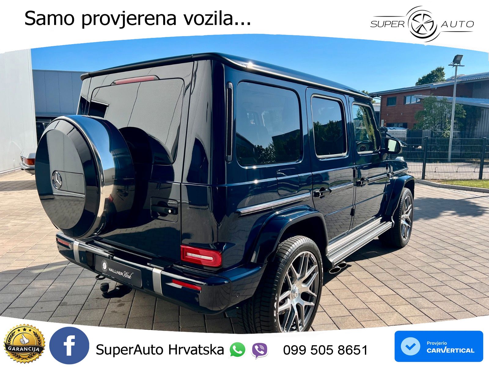 Mercedes AMG G 63 Long V8 (585 KS) 4MATIC 9G-TRONIC AMG SPEEDSHIFT TCT Manufaktur LED+GR SJED+ACC
