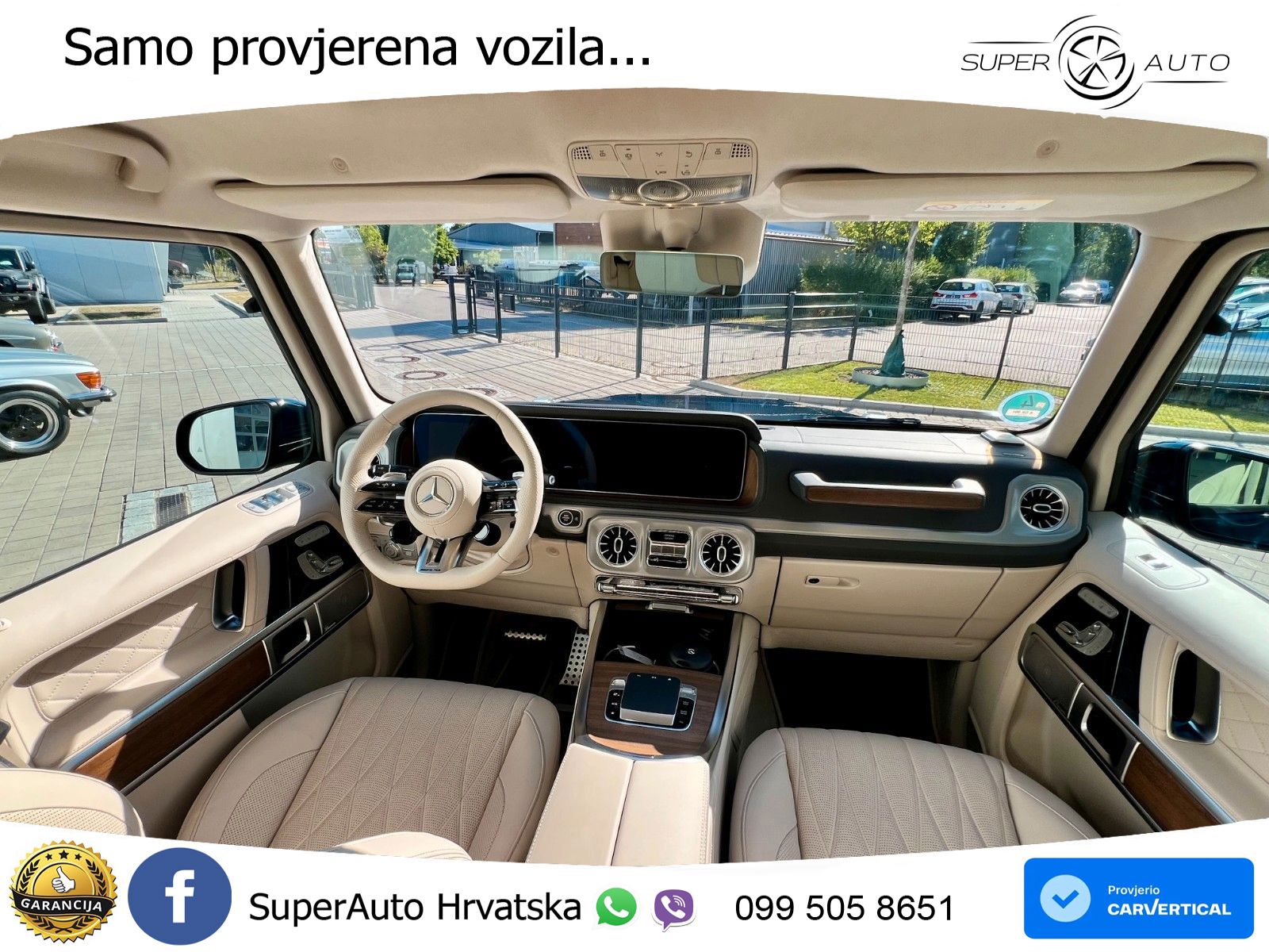 Mercedes AMG G 63 Long V8 (585 KS) 4MATIC 9G-TRONIC AMG SPEEDSHIFT TCT Manufaktur LED+GR SJED+ACC