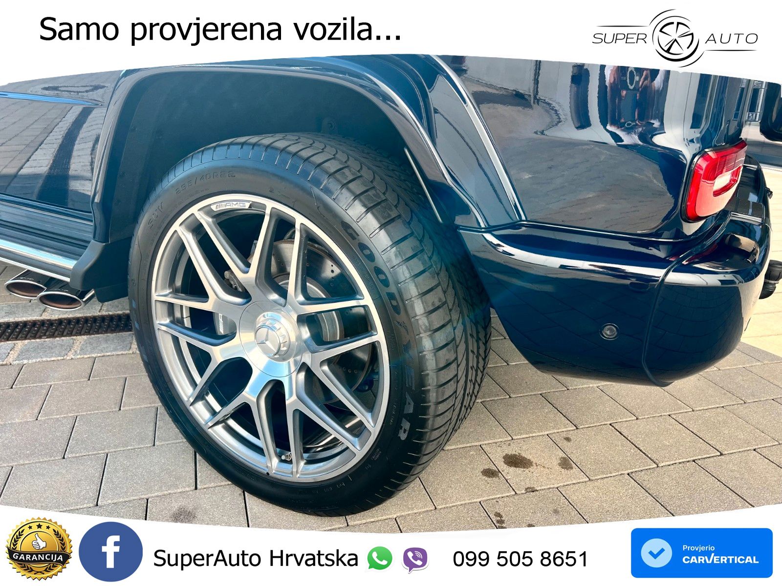Mercedes AMG G 63 Long V8 (585 KS) 4MATIC 9G-TRONIC AMG SPEEDSHIFT TCT Manufaktur LED+GR SJED+ACC
