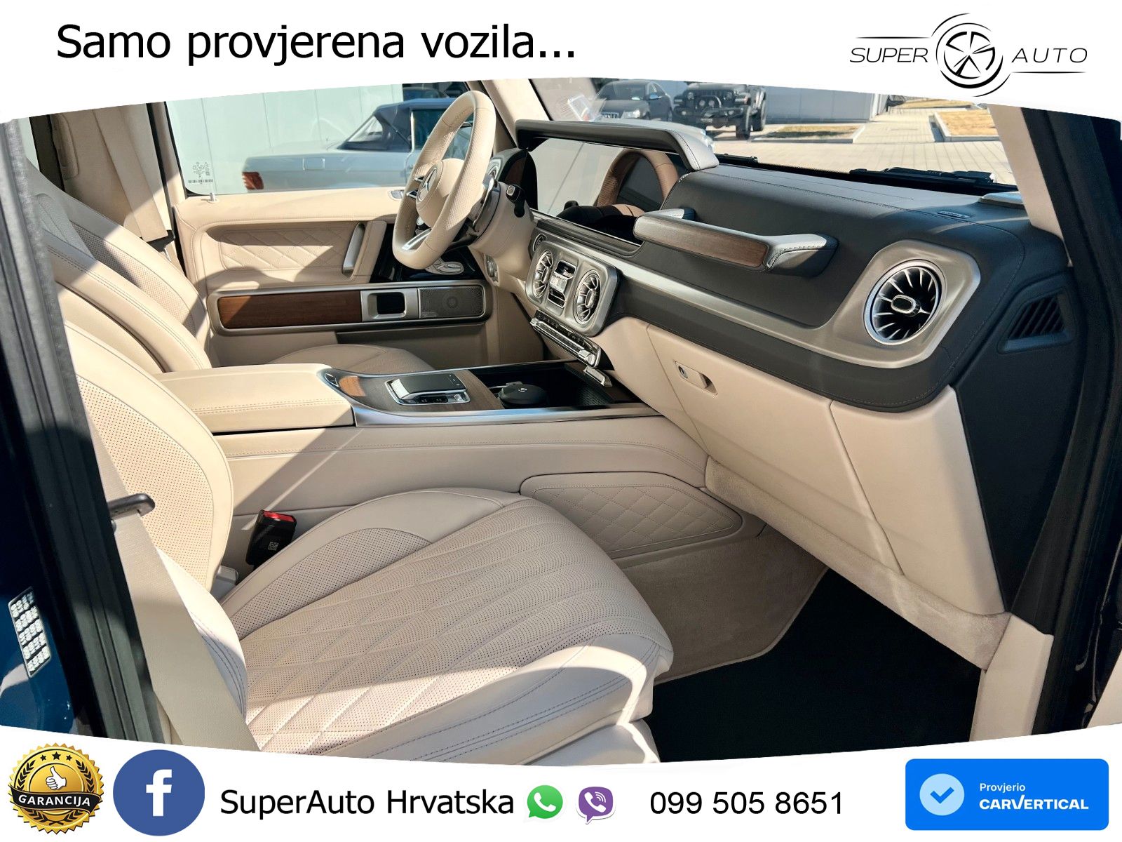 Mercedes AMG G 63 Long V8 (585 KS) 4MATIC 9G-TRONIC AMG SPEEDSHIFT TCT Manufaktur LED+GR SJED+ACC