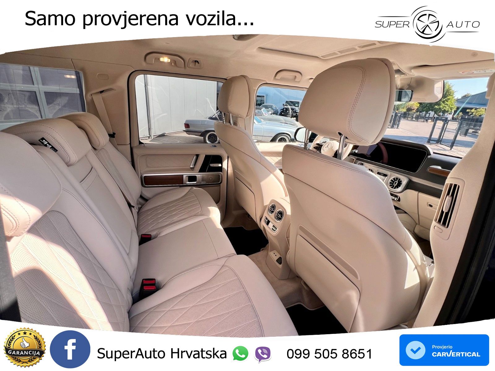Mercedes AMG G 63 Long V8 (585 KS) 4MATIC 9G-TRONIC AMG SPEEDSHIFT TCT Manufaktur LED+GR SJED+ACC