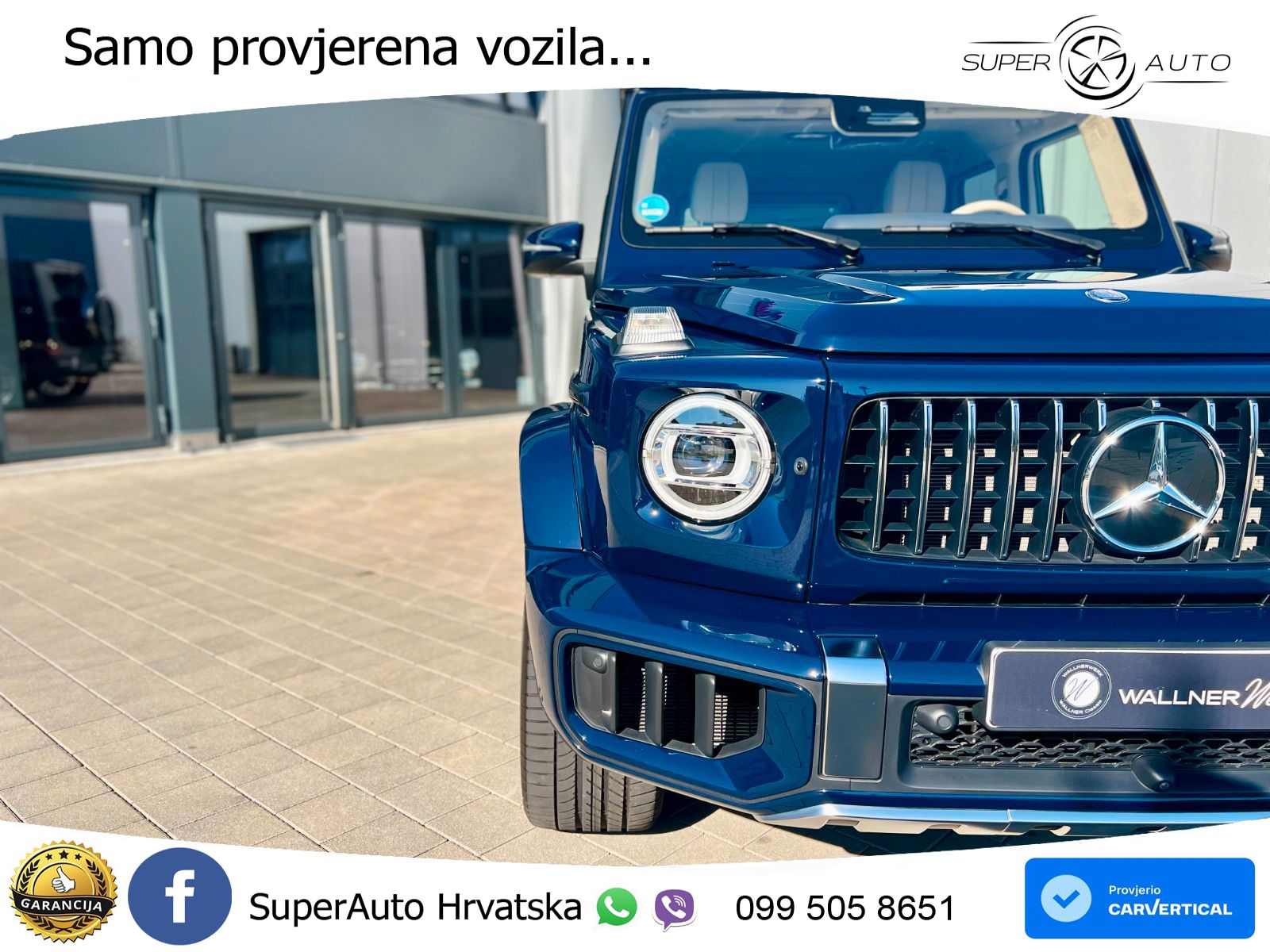 Mercedes AMG G 63 Long V8 (585 KS) 4MATIC 9G-TRONIC AMG SPEEDSHIFT TCT Manufaktur LED+GR SJED+ACC