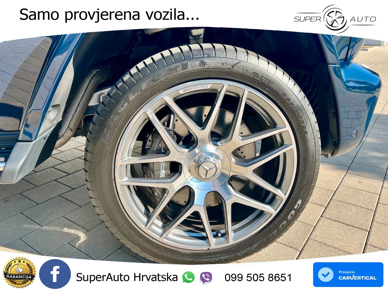 Mercedes AMG G 63 Long V8 (585 KS) 4MATIC 9G-TRONIC AMG SPEEDSHIFT TCT Manufaktur LED+GR SJED+ACC