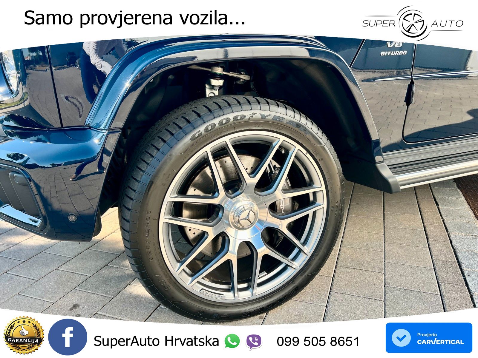Mercedes AMG G 63 Long V8 (585 KS) 4MATIC 9G-TRONIC AMG SPEEDSHIFT TCT Manufaktur LED+GR SJED+ACC