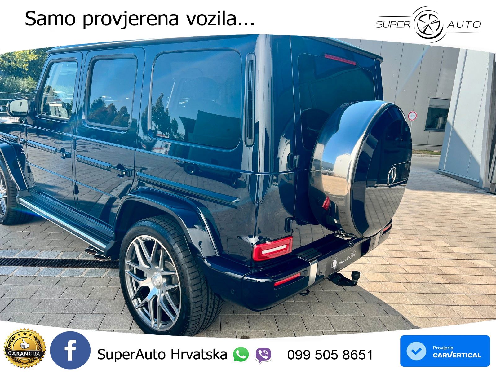 Mercedes AMG G 63 Long V8 (585 KS) 4MATIC 9G-TRONIC AMG SPEEDSHIFT TCT Manufaktur LED+GR SJED+ACC