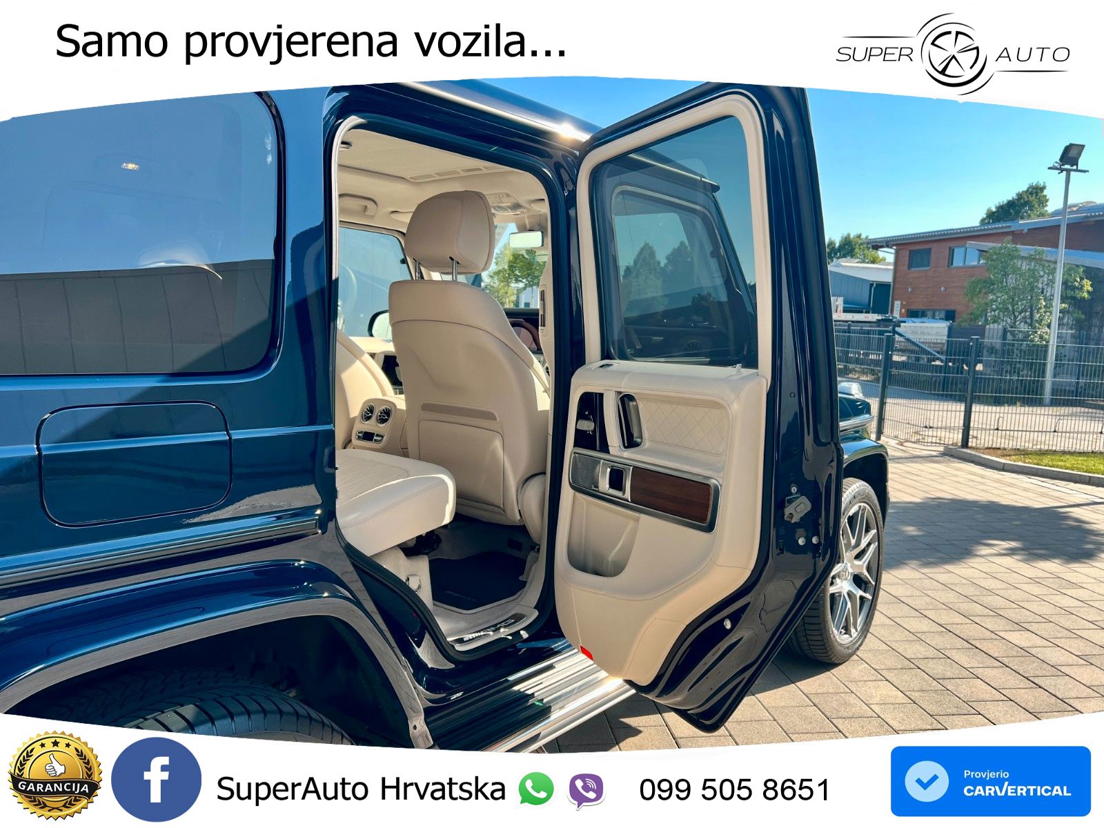 Mercedes AMG G 63 Long V8 (585 KS) 4MATIC 9G-TRONIC AMG SPEEDSHIFT TCT Manufaktur LED+GR SJED+ACC