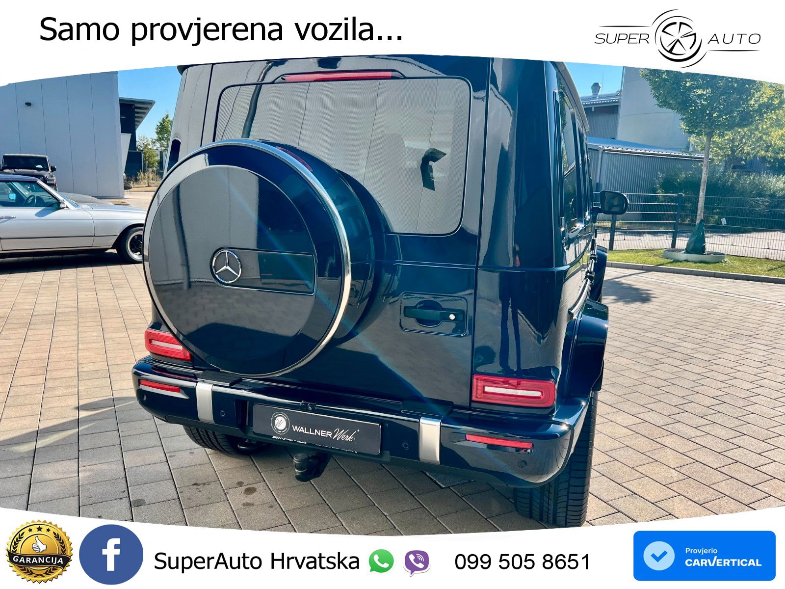Mercedes AMG G 63 Long V8 (585 KS) 4MATIC 9G-TRONIC AMG SPEEDSHIFT TCT Manufaktur LED+GR SJED+ACC
