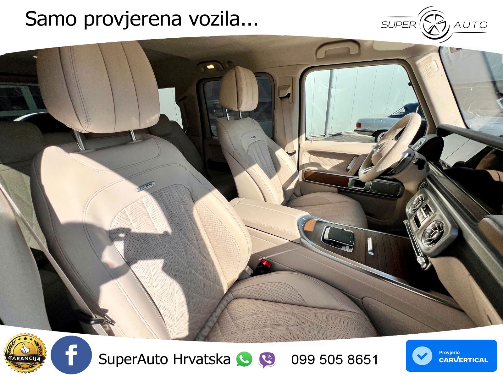 Mercedes AMG G 63 Long V8 (585 KS) 4MATIC 9G-TRONIC AMG SPEEDSHIFT TCT Manufaktur LED+GR SJED+ACC
