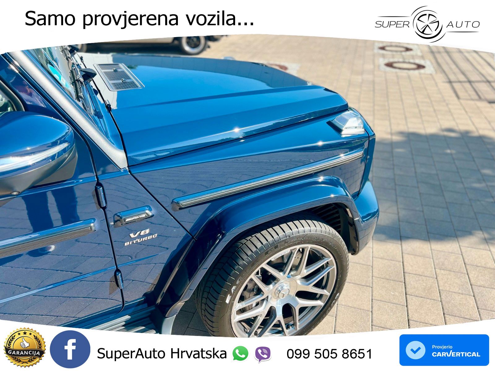 Mercedes AMG G 63 Long V8 (585 KS) 4MATIC 9G-TRONIC AMG SPEEDSHIFT TCT Manufaktur LED+GR SJED+ACC