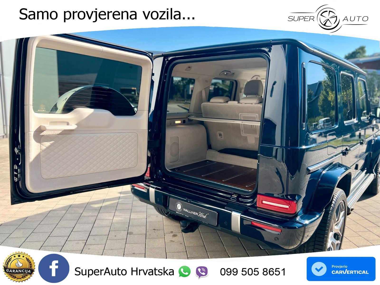 Mercedes AMG G 63 Long V8 (585 KS) 4MATIC 9G-TRONIC AMG SPEEDSHIFT TCT Manufaktur LED+GR SJED+ACC