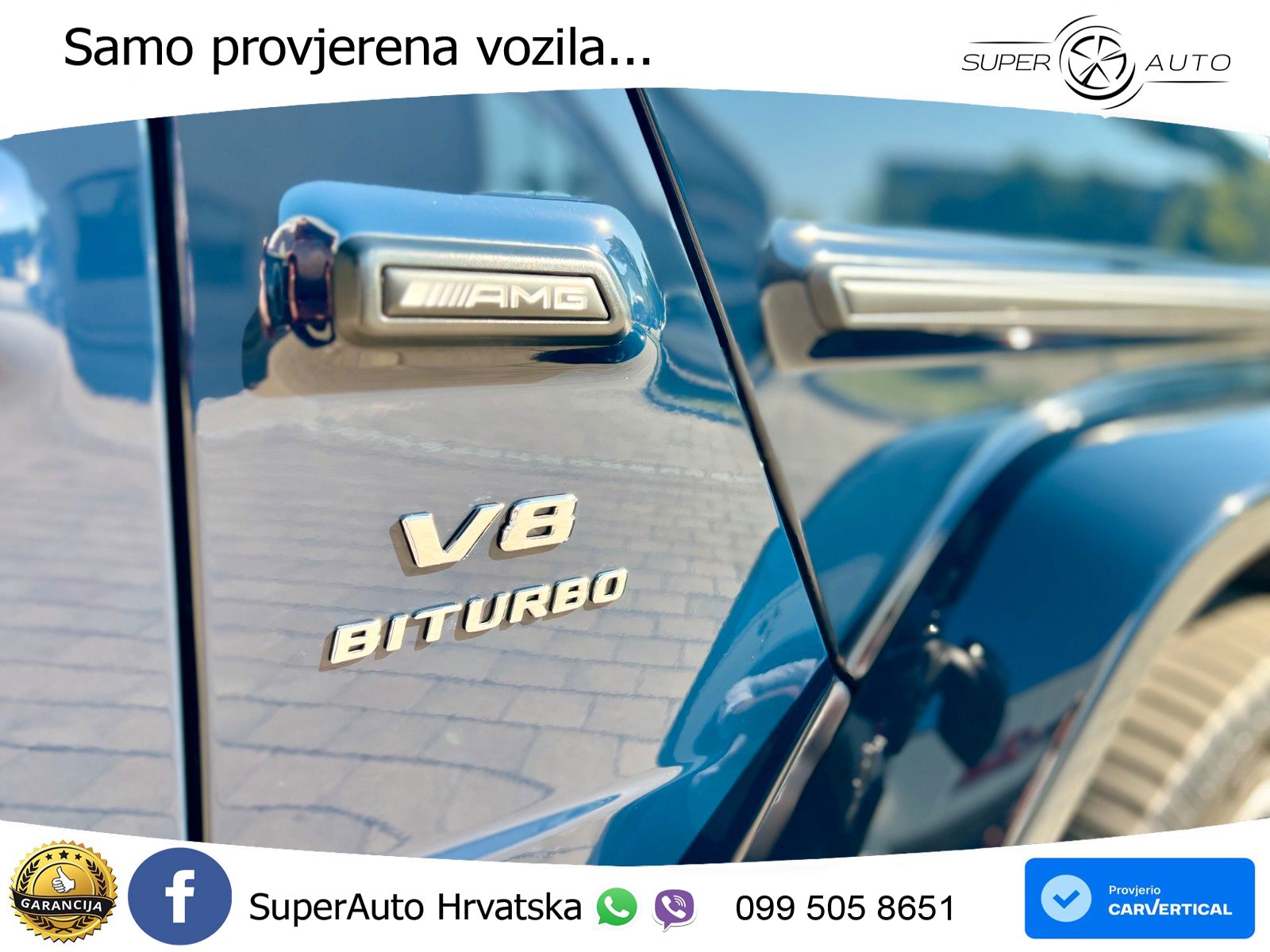 Mercedes AMG G 63 Long V8 (585 KS) 4MATIC 9G-TRONIC AMG SPEEDSHIFT TCT Manufaktur LED+GR SJED+ACC