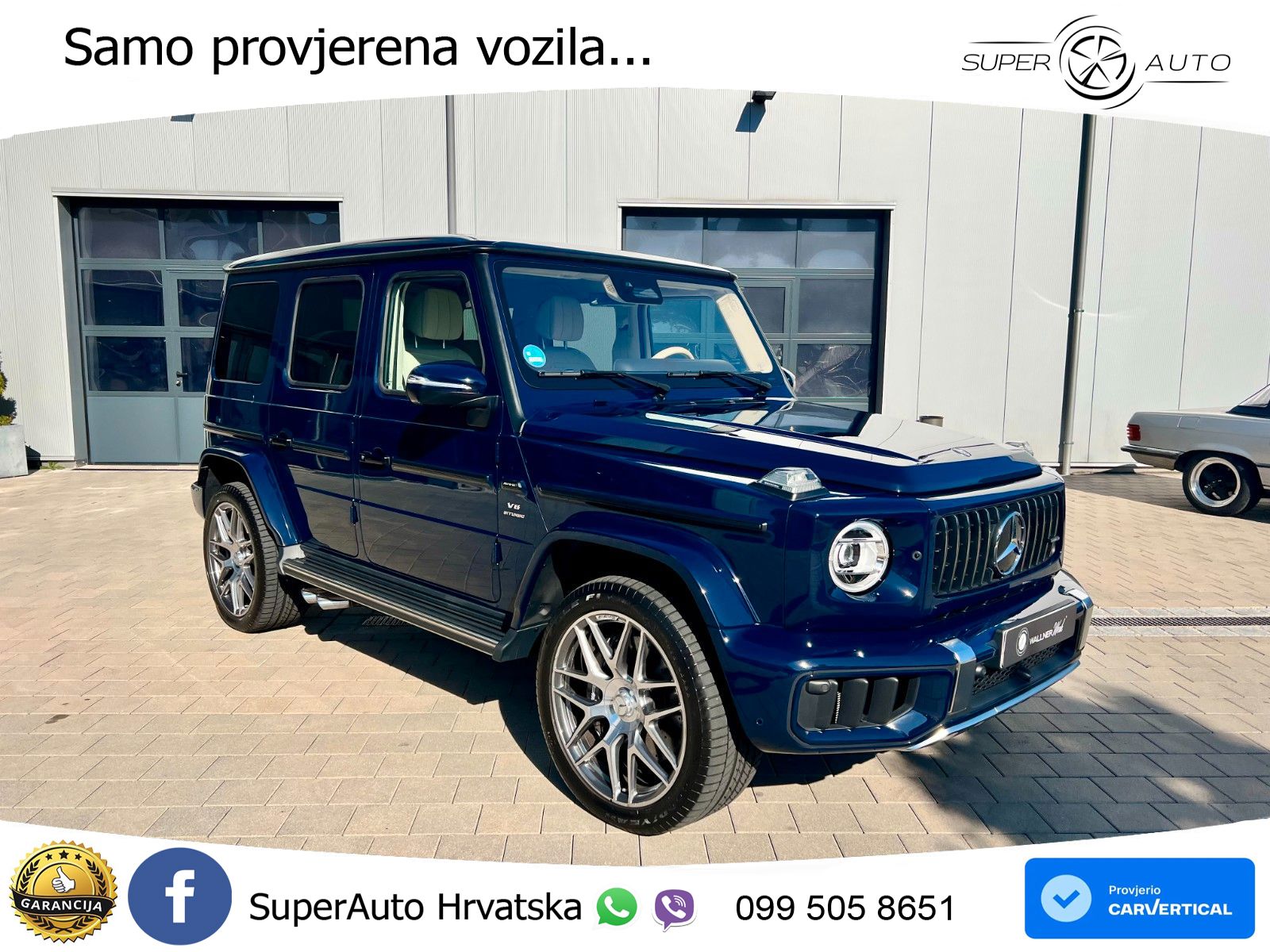 Mercedes AMG G 63 Long V8 (585 KS) 4MATIC 9G-TRONIC AMG SPEEDSHIFT TCT Manufaktur LED+GR SJED+ACC