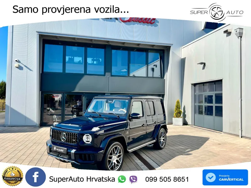 Mercedes AMG G 63 Long V8 (585 KS) 4MATIC 9G-TRONIC AMG SPEEDSHIFT TCT Manufaktur LED+GR SJED+ACC