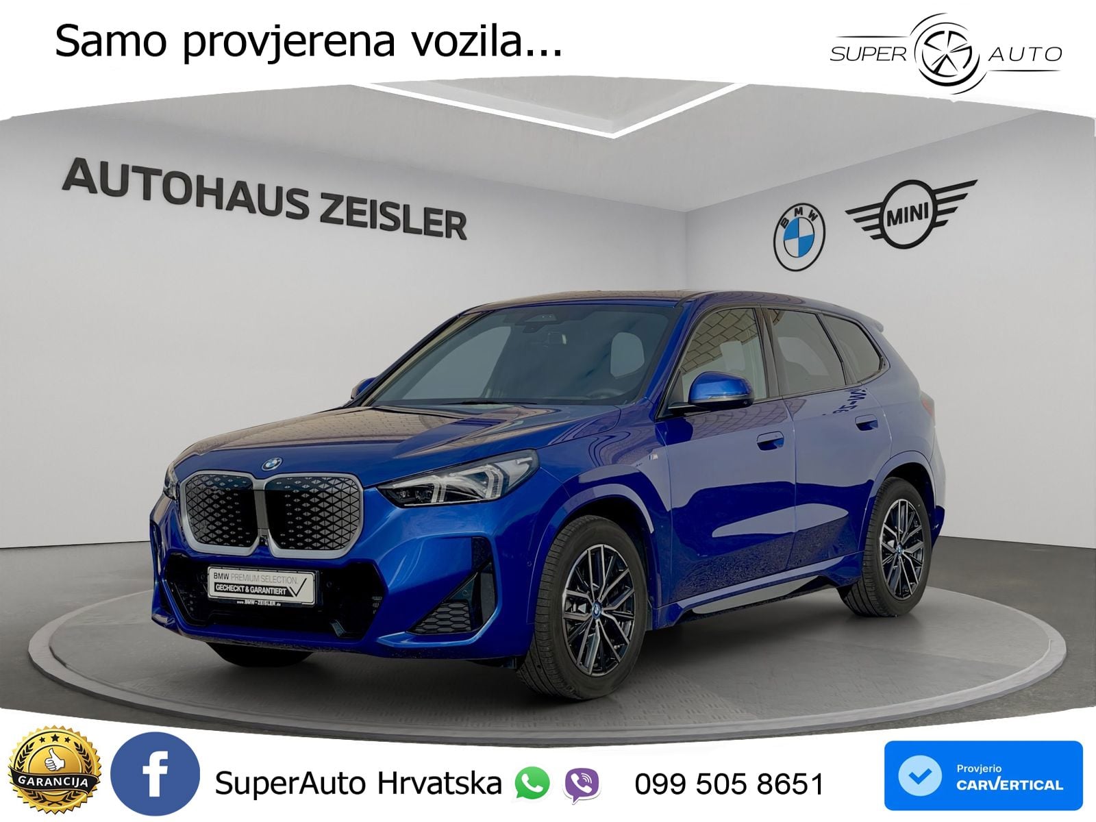 BMW iX1 68 kWh (313 KS) xDrive30 M Sport LED+GR SJED+ACC