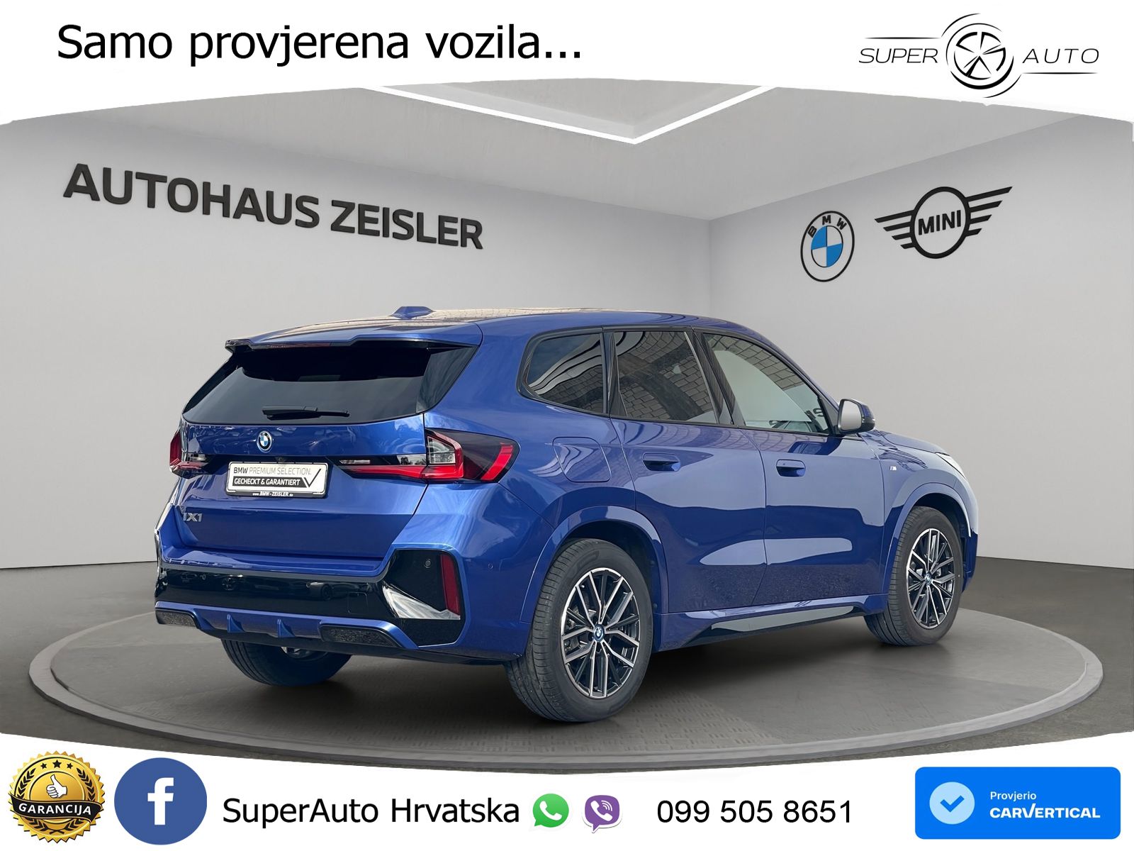 BMW iX1 68 kWh (313 KS) xDrive30 M Sport LED+GR SJED+ACC