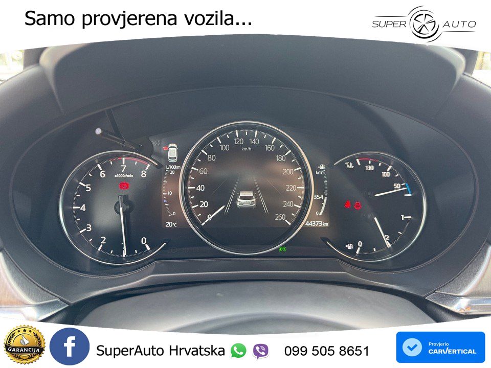 Mazda 6 Sport Combi 2.0 SKYACTIV-G (165 KS) MATRIX+GR SJED+KAM