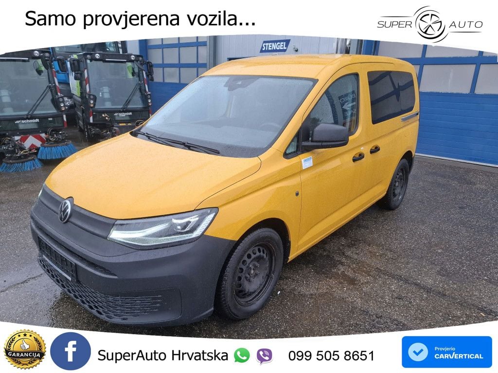Volkswagen Caddy Tempomat Klima 5 Sitzer AHK 102 KS