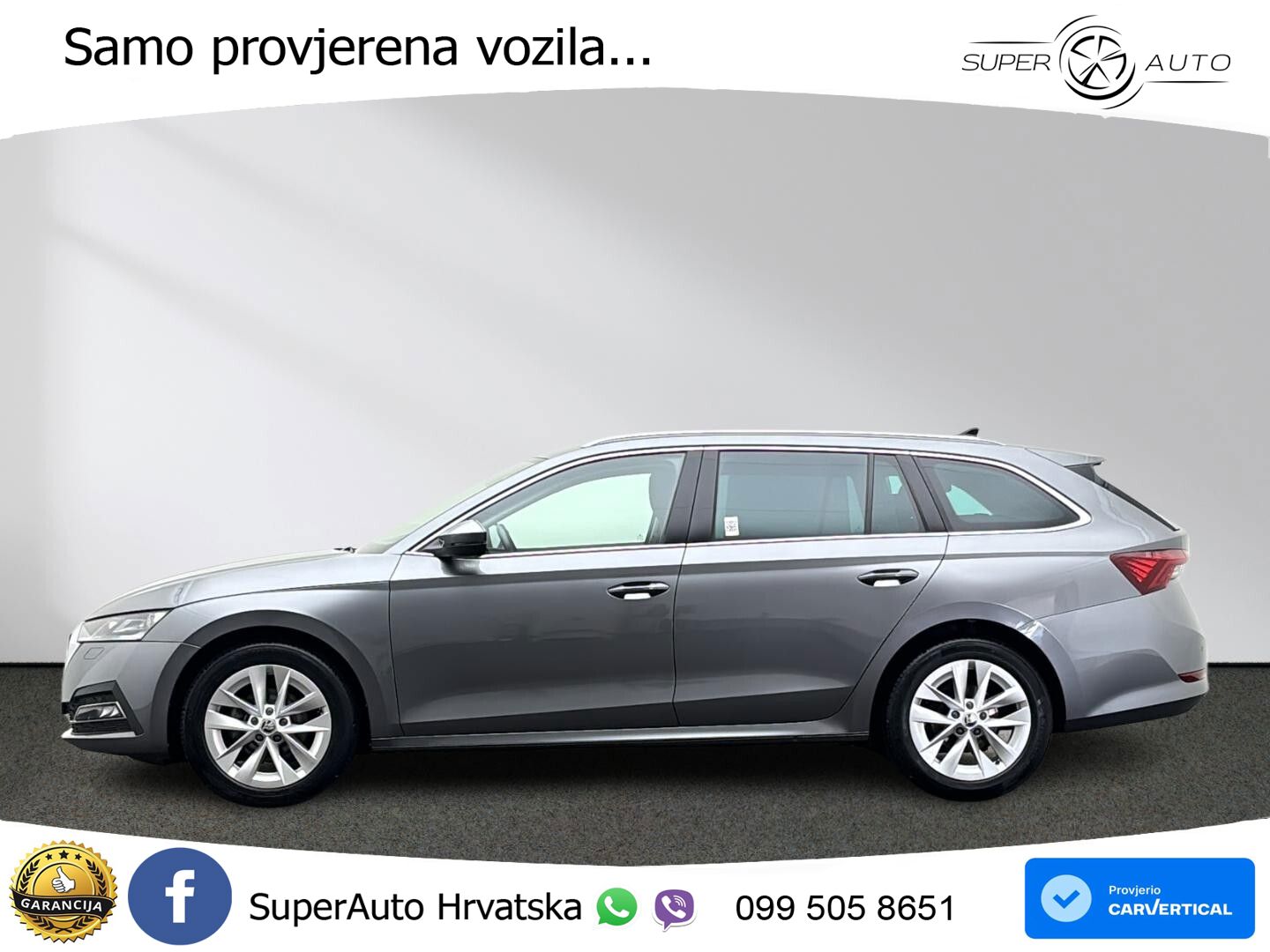 Škoda Octavia Combi 2.0 TDI (150 KS) DSG LED+GR SJED+ACC