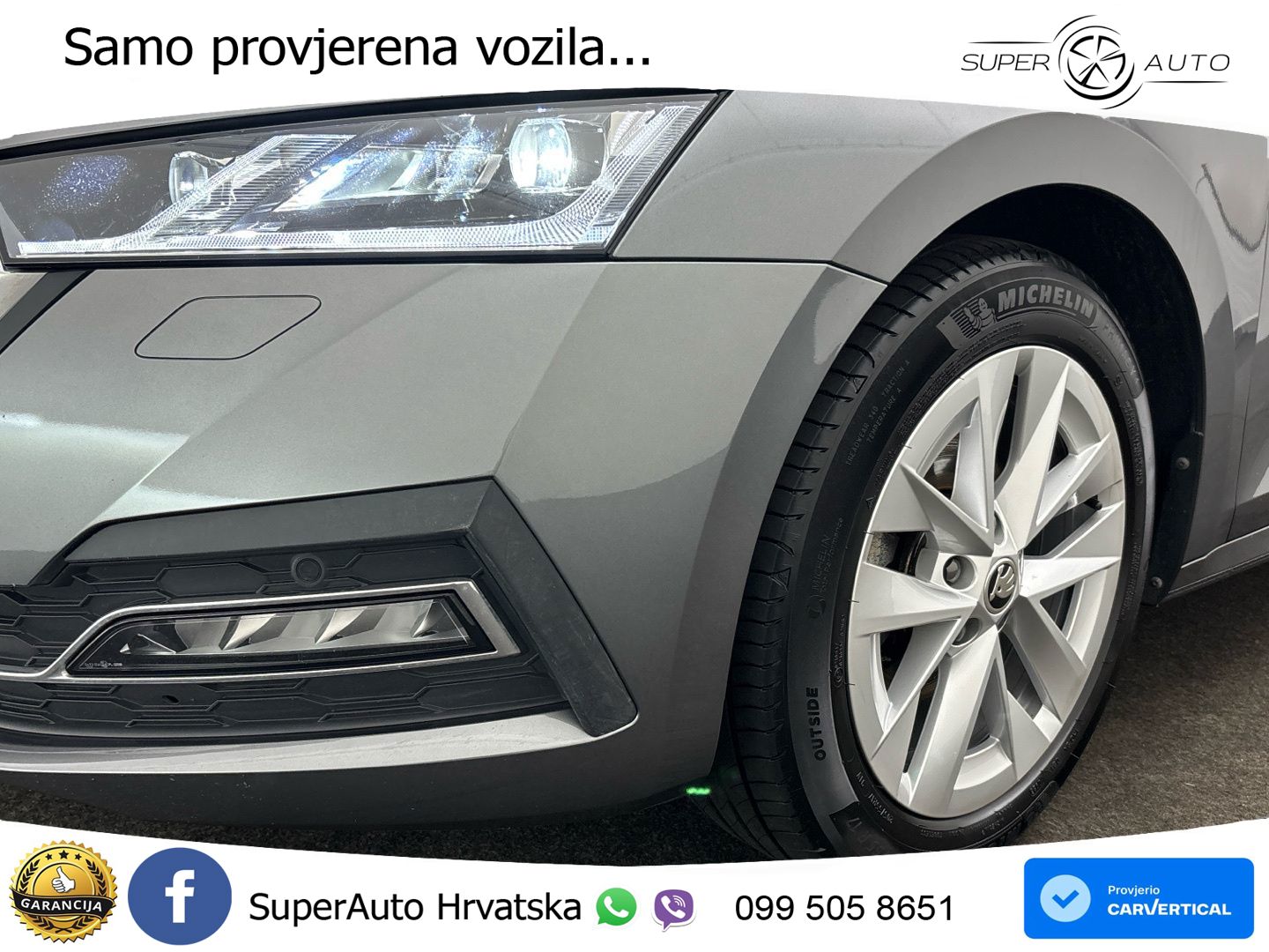 Škoda Octavia Combi 2.0 TDI (150 KS) DSG LED+GR SJED+ACC