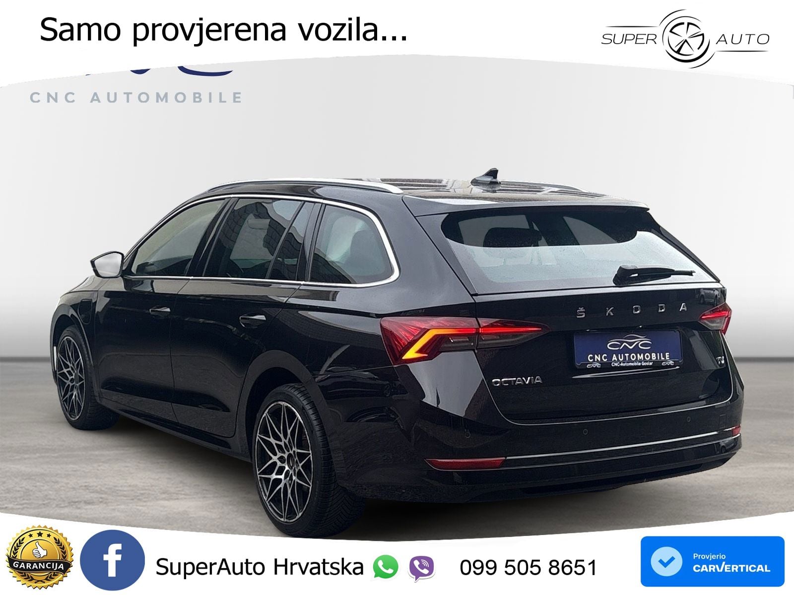 Škoda Octavia Combi iV 1.4 TSI (204 KS) DSG LED+GR SJED+ACC