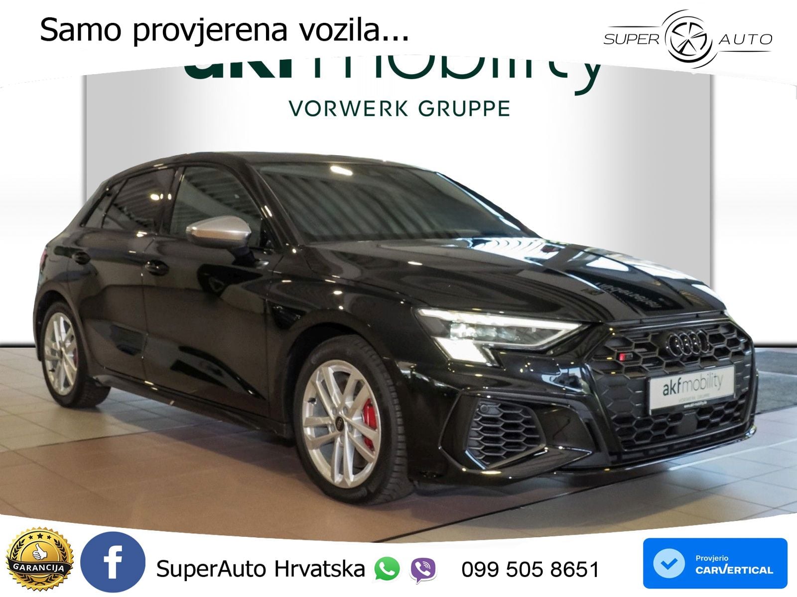 Audi S3 2.0 TFSI (310 KS) quattro S tronic LED+GR SJED+ACC