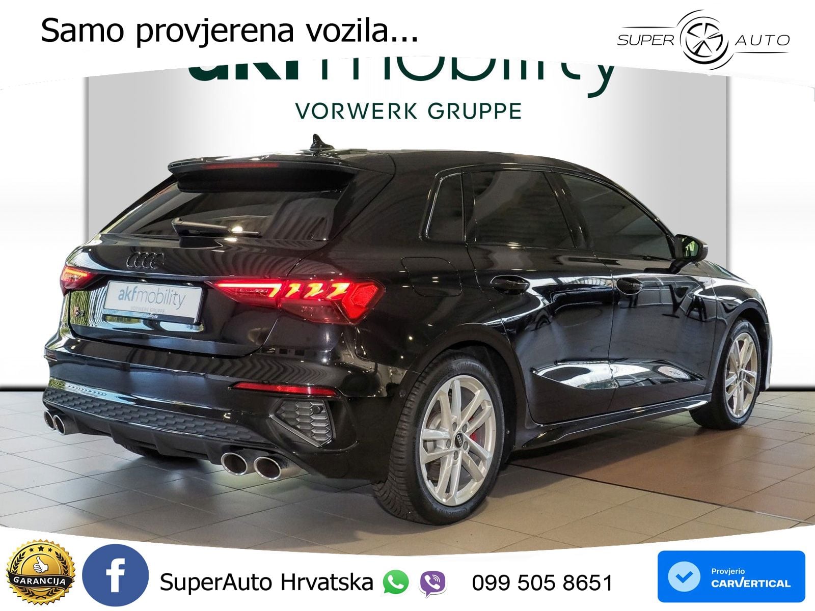 Audi S3 2.0 TFSI (310 KS) quattro S tronic LED+GR SJED+ACC