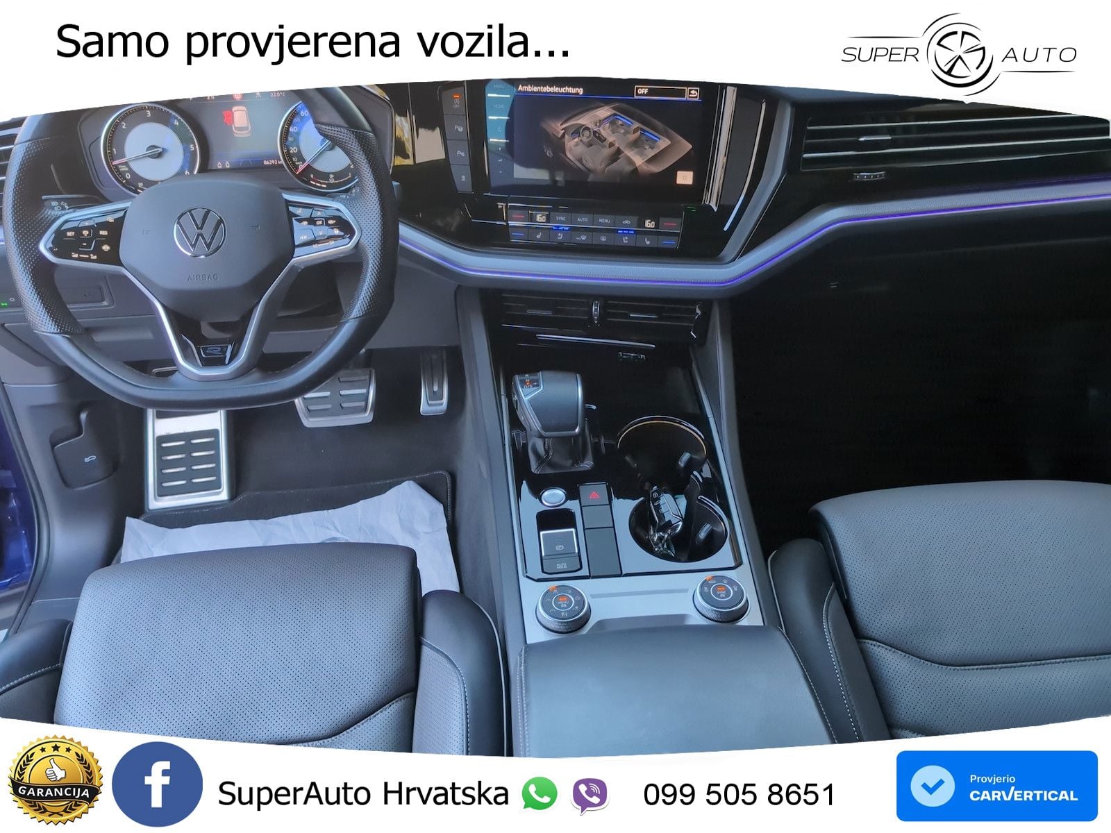 Volkswagen Touareg 3.0 V6 TDI (286 KS) 4MOTION Tiptronic R-Line LED+GR SJED+ACC