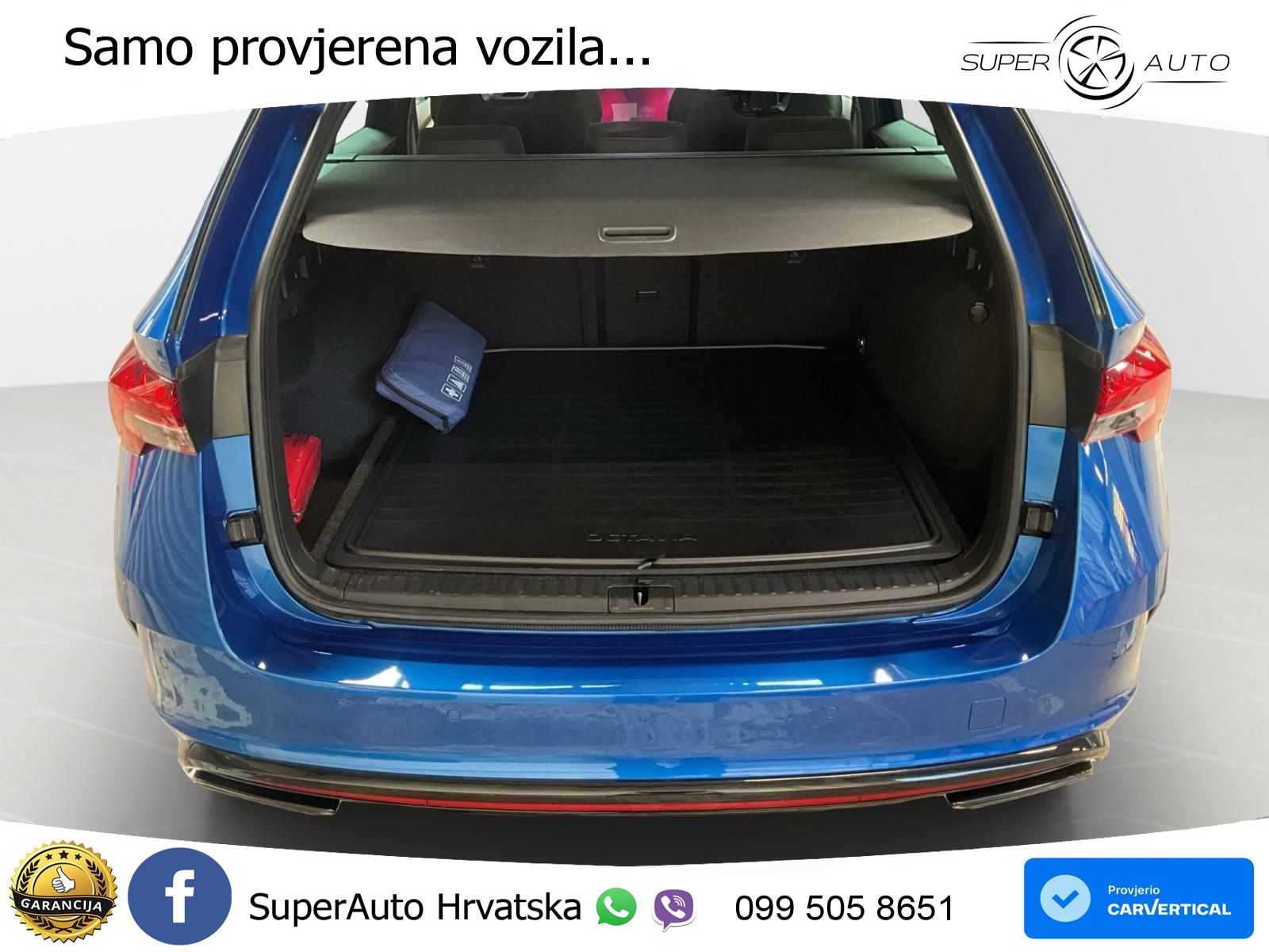 Škoda Octavia Combi RS 2.0 TSI (265 KS) DSG