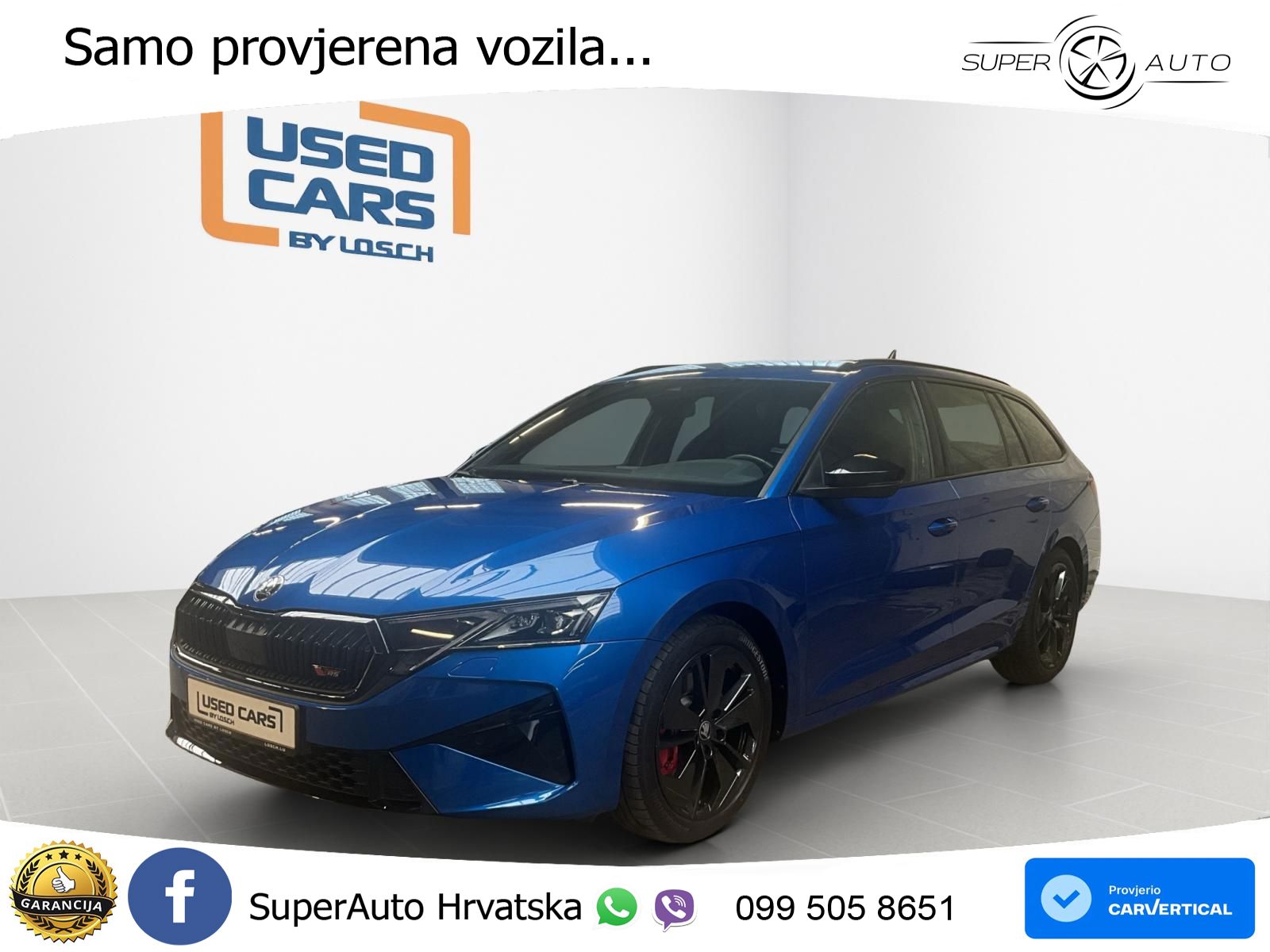 Škoda Octavia Combi RS 2.0 TSI (265 KS) DSG