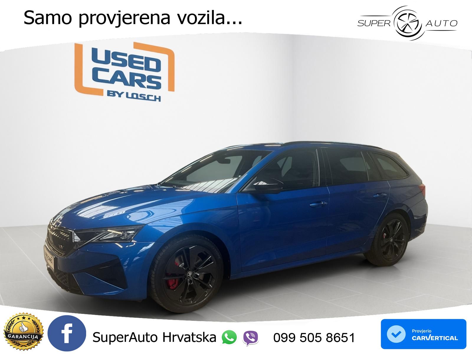 Škoda Octavia Combi RS 2.0 TSI (265 KS) DSG