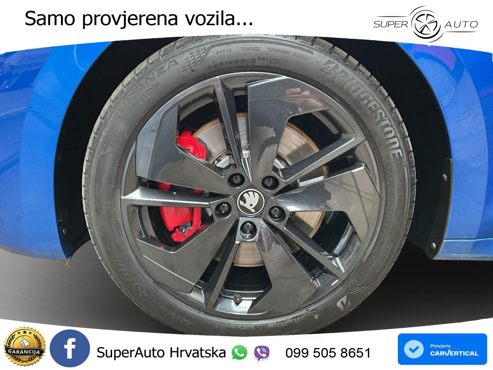 Škoda Octavia Combi RS 2.0 TSI (265 KS) DSG