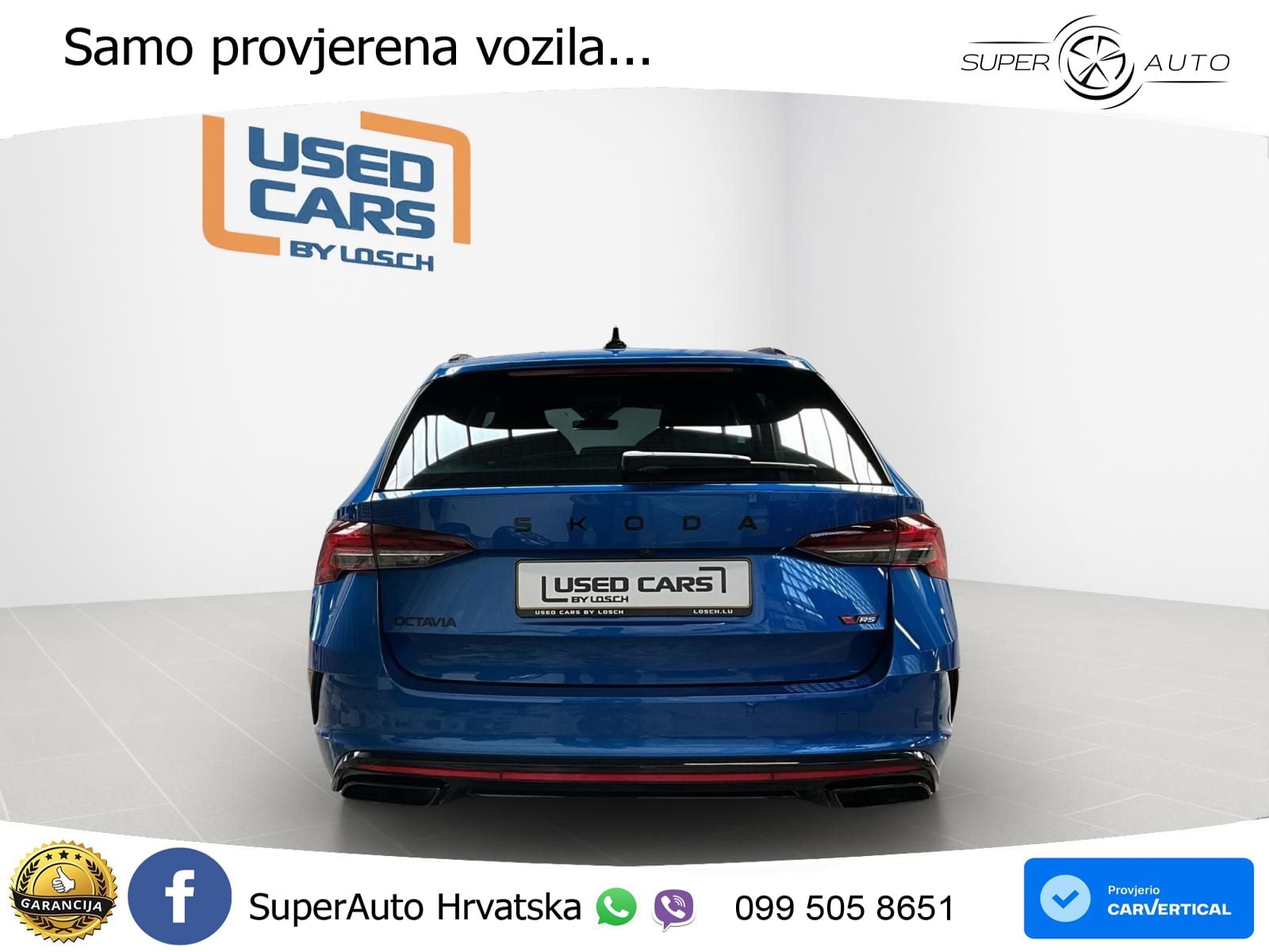 Škoda Octavia Combi RS 2.0 TSI (265 KS) DSG