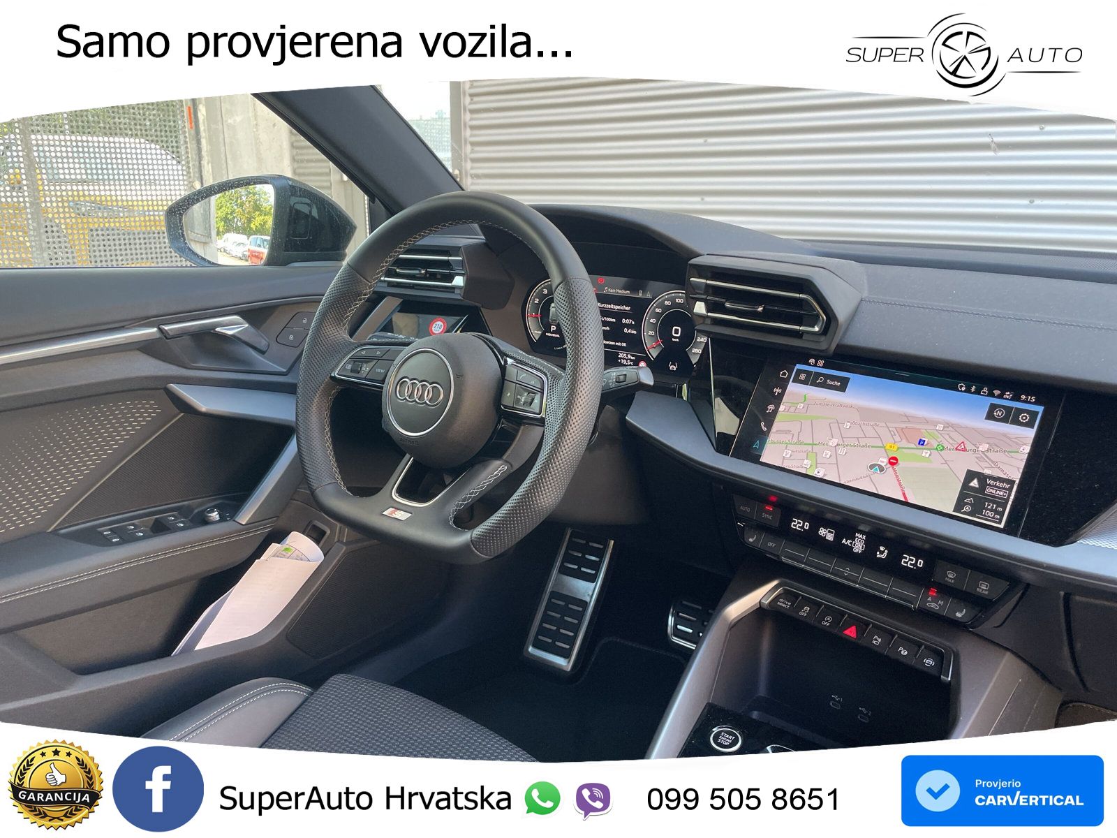 Audi A3 35 TFSI (150 KS) S tronic S line LED+GR SJED+ACC