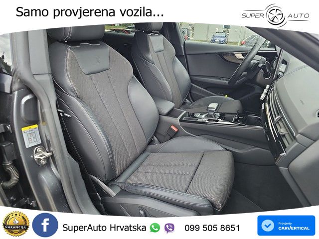 Audi A5 Sportback  40 TFSI (204 KS) quattro S tronic S line LED+GR SJED+ACC