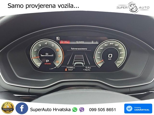 Audi A5 Sportback  40 TFSI (204 KS) quattro S tronic S line LED+GR SJED+ACC