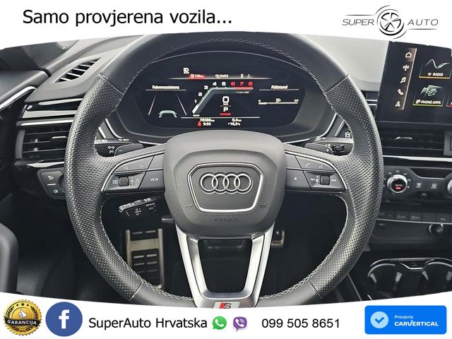 Audi A5 Sportback  40 TFSI (204 KS) quattro S tronic S line LED+GR SJED+ACC
