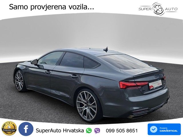 Audi A5 Sportback  40 TFSI (204 KS) quattro S tronic S line LED+GR SJED+ACC