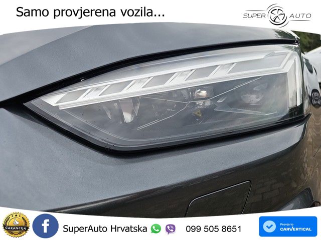 Audi A5 Sportback  40 TFSI (204 KS) quattro S tronic S line LED+GR SJED+ACC