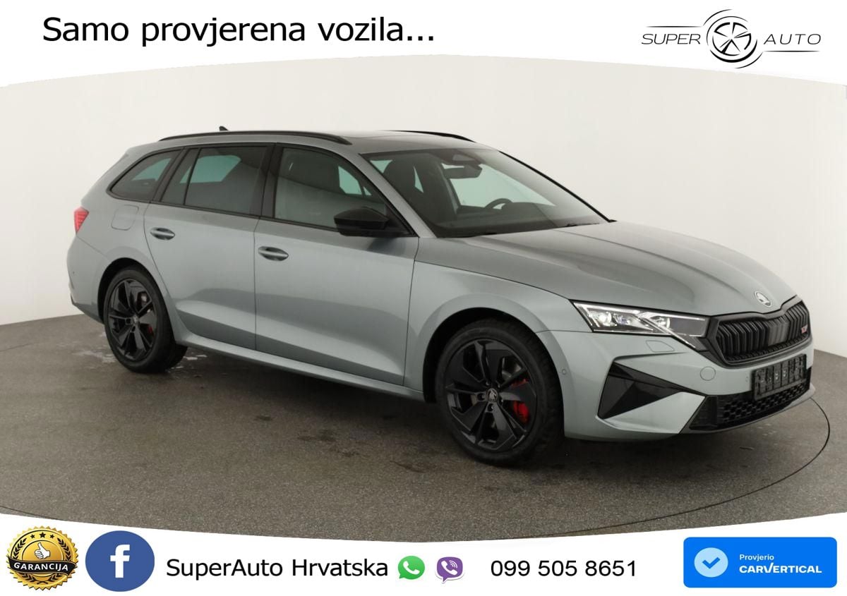 Škoda Octavia Combi RS 2.0 TSI (265 KS) DSG LED+GR SJED+ACC