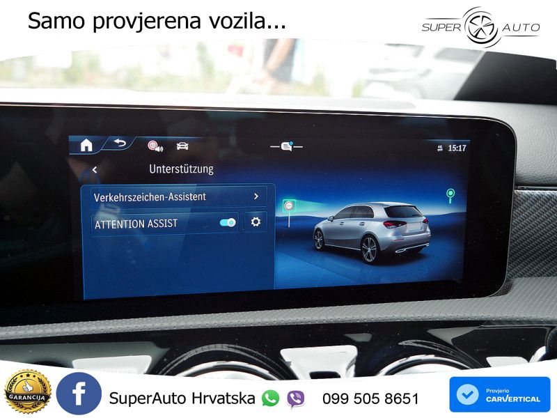 Mercedes-Benz A 180d 8G-DCT LED+GR SJED+ACC