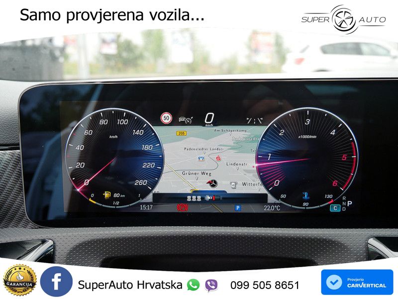 Mercedes-Benz A 180d 8G-DCT LED+GR SJED+ACC